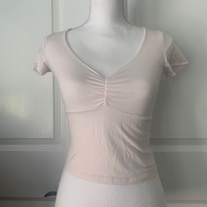 Brandy Melville John Galt Light Pink Gina Top
